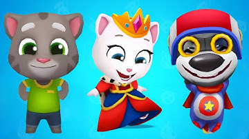 TALKING TOM SPLASH FORCE  - LILU Gameplay (Android, iOS) Mobile