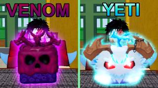 Trading From Venom To Yeti In Blox Fruits
