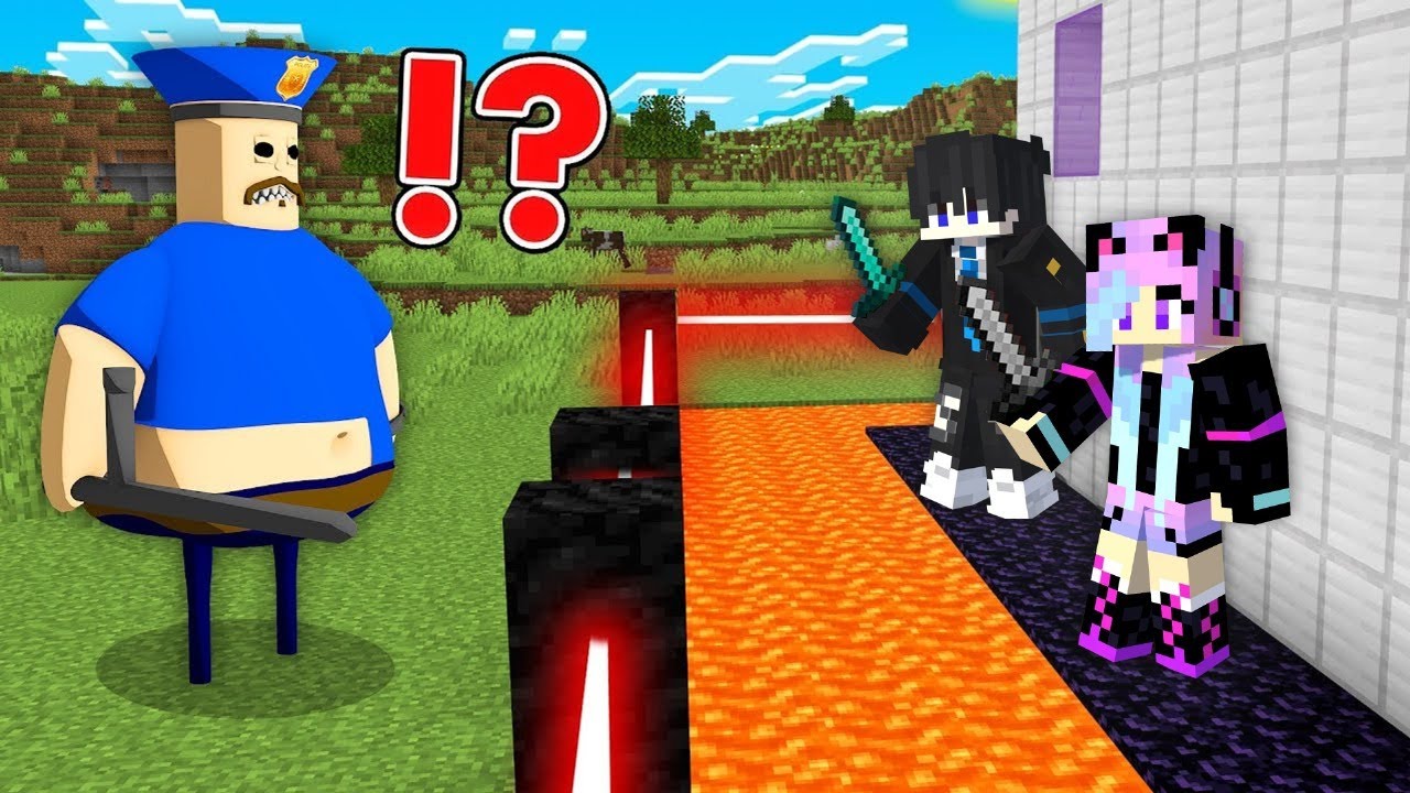 ANGRY POLICEMAN vs Security House in Minecraft