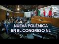 Bancada de Morena se enfrenta en el Congreso de NL por licencia del alcalde de Juárez