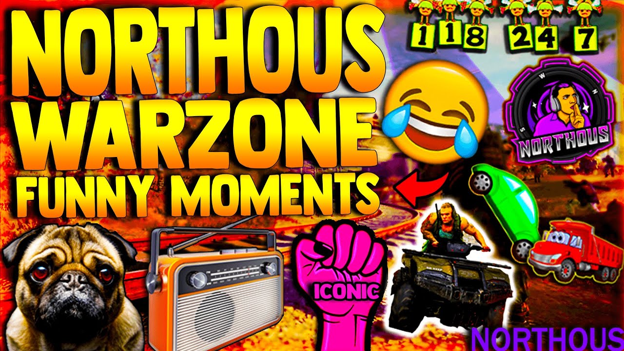 NORTHOUS'S WARZONE FUNNY MOMENTS: ft GINA/RADIOAX/LORDOFPUGS