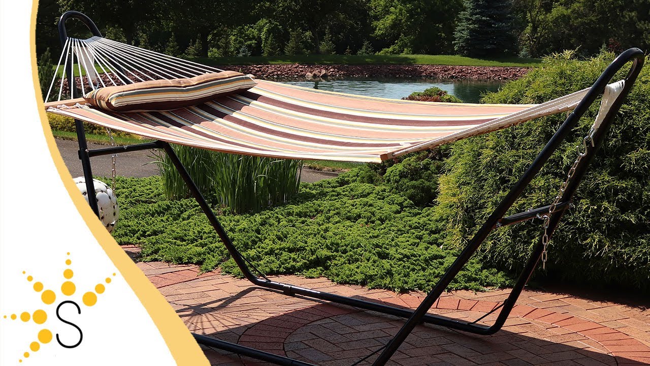 Camping Hammock Shop For Sunnydaze Quilted Double Fabric 2-Person