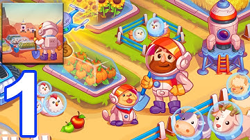 Idle Mars Colony: Farm Tycoon - Gameplay Walkthrough Part 1 (iOS, Android)
