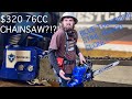 BLUE THUNDER!!! Logging with a $320 ms460 clone with Mitch Zenobi. Reviewing the Holzfforma G466