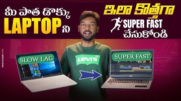 Make Your Old Laptop Run Like New | 10X Faster  🚀🚀