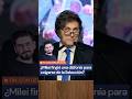 Milei finge un fanatismo por Argentina que no tiene con... ¿actuar de disfónico?