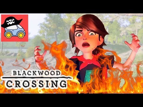 🌳 BLACKWOOD CROSSING прохождение #3 ПОЖАР В ПОЕЗДЕ Жестянка новые серии