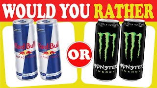 Would You Rather...?🥂🤔(DRINK EDITION)🍻🥤🧃