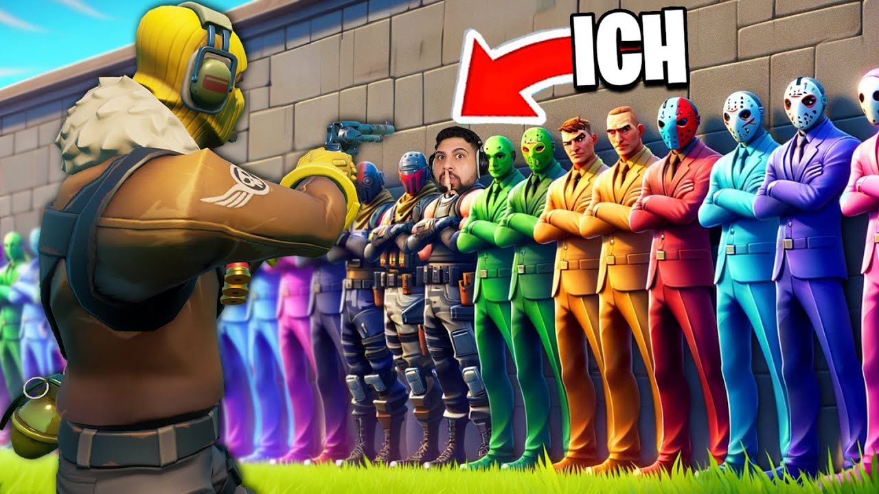 MÖRDER vs. 1000 NPCs in Fortnite!