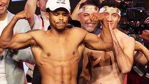 Shakur Stevenson vs William Zepeda FULL WEIGH-IN, FINAL WORDS & FACE OFF