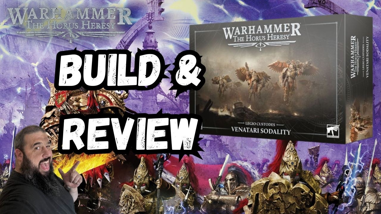 Building & Reviewing The NEW Venatari Sodality For Warhammer Horus 