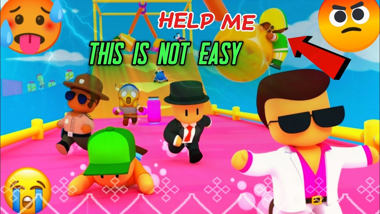 I THINK THIS GAME IS EASY BUT GAME SIDE NO ....||IN HINDI STUMBLE GUYS VIDEO 