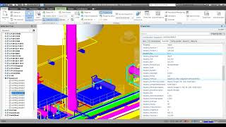 Nozzle properties in Navisworks Manage 2027
