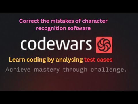 Correct the mistakes of character recognition software