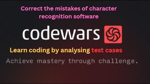Correct the mistakes of character recognition software