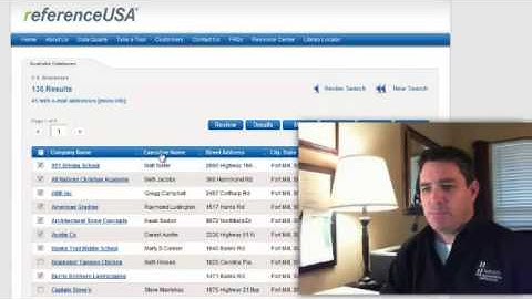 Reference USA Training