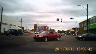 Edmonton Drivers Clearing the Intersection
