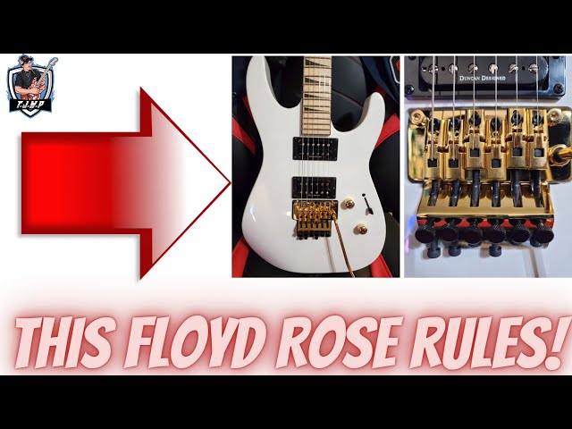 Tokai SD-40 レールピックアップ Floyd Rose換装完動品 Upgrading To A