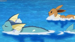Eevee Imitating Vaporeon Eevee Imitating Sylveon