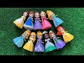 Disney Princess Doll Makeover ~ DIY Miniature Ideas for Barbie Wig, Dress, Faceup, and More! DIY 3