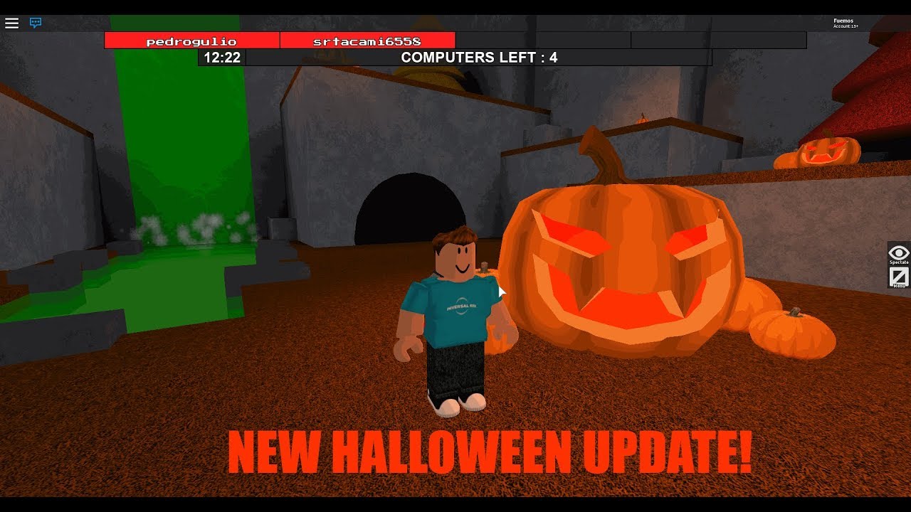 Roblox Flee The Facility Halloween