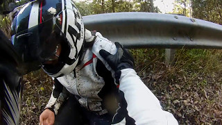Female Motorcycle Rider Crash - Wootton Way