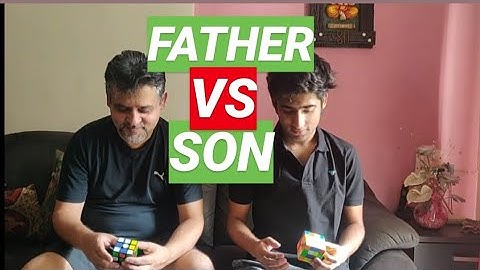 Cubing Against My Dad