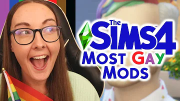 I played the sims 4 with all the gay mods installed