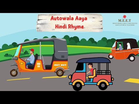 🛺 Autowala Aaya | Hindi Nursery Rhyme for Kids | Chrysaellect Kids Songs - video from Chrysaellect