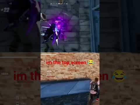 Trying Fortnite Split screen #try #foryou #youtube #shorts #fortnite #xbox #pc #proplayer #love