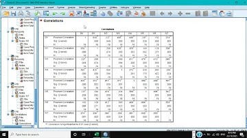 SPSS Tutorial: learning the Correlation Analysis Step-by-Step