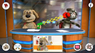Talking Tom & Ben News - Talkative And Fun - Ios,Android Gameplay Walkthrough Outfit7 - Hd