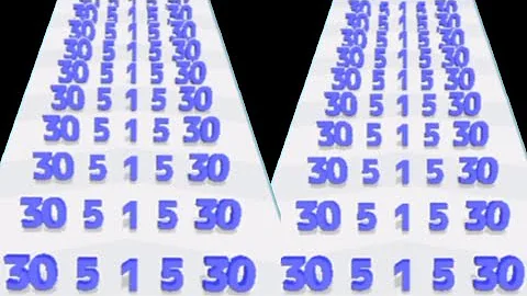 8 Minutes Best Satisfying Math Gameplay-Number Master Vs Number Rush 2048 | High Levels