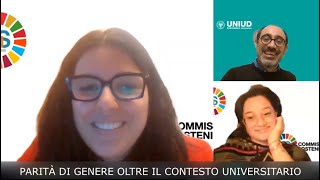 Il Futuro è Sostenibile | Parità di genere oltre il contesto universitario