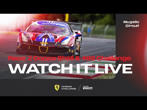Ferrari Challenge Europe - Mugello, Race 2 - Coppa Shell &amp; 488 Challenge