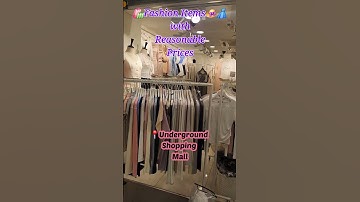 Thumbnail of underground shopping mall seoul#shorts #shopping #trending