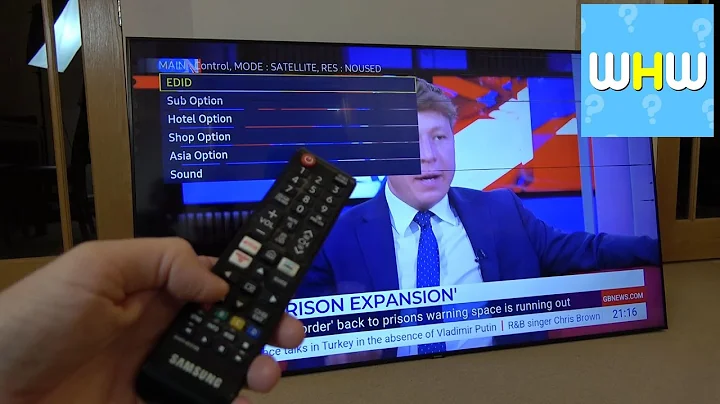 How to Access Engineers Mode on Samsung 7 Series TV