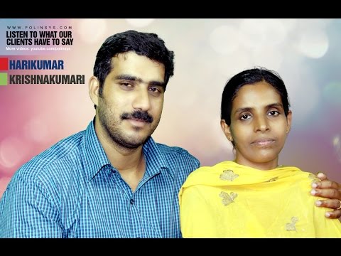 Polinsys Client Testimonial Canada Immigration,  Mr Harikumar and Mrs Krishnakumari