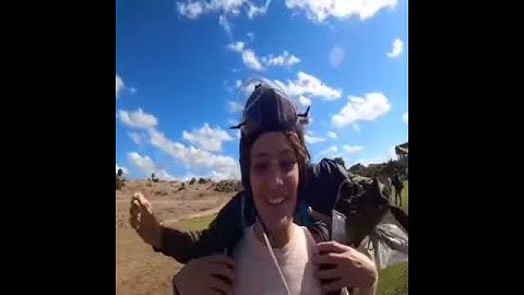 The sky is not the limit 🪂צניחה חופשית