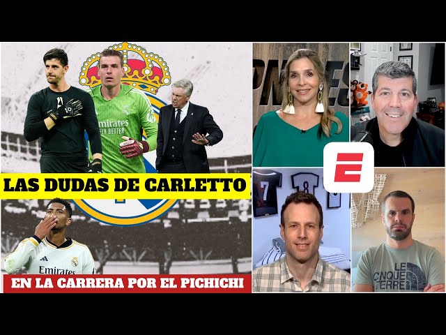 REAL MADRID Las dudas de Ancelotti, COURTOIS apunta a titular en la final de Champions | Exclusivos