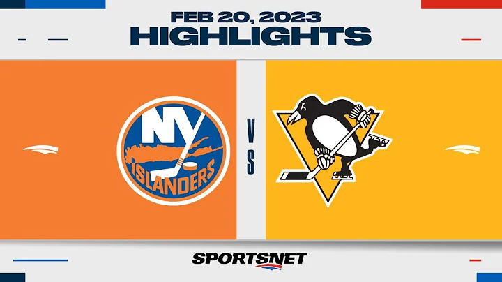NHL Highlights | Islanders vs. Penguins - February 20, 2023