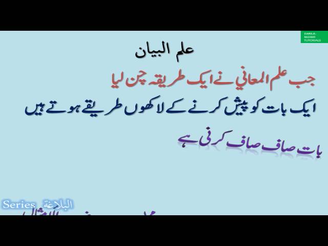Alm o Aml - New Urdu Series - علم و عمل