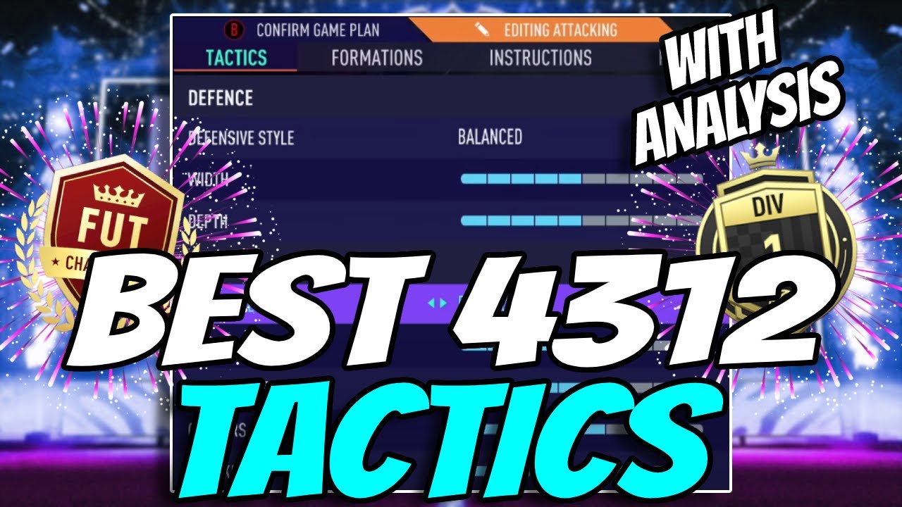 *UNBEATABLE* 4312 FORMATION FUT 21 4312 CUSTOM TACTICS & PLAYER