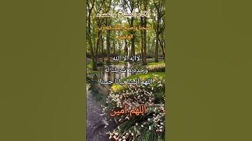 #أذكار_الصباح #صباح_الخير #اذكار #اللهم_آمين #دعاء #الرحمن #اكسبلور