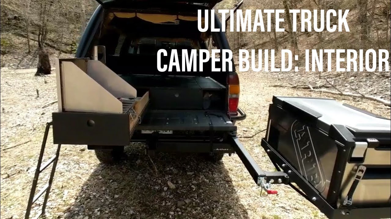 Ultimate DIY Truck Camper Build Interior Walkthrough YouTube