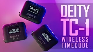 DEITY TC1 Timecode Generator — Automating video and sound sync demonstration