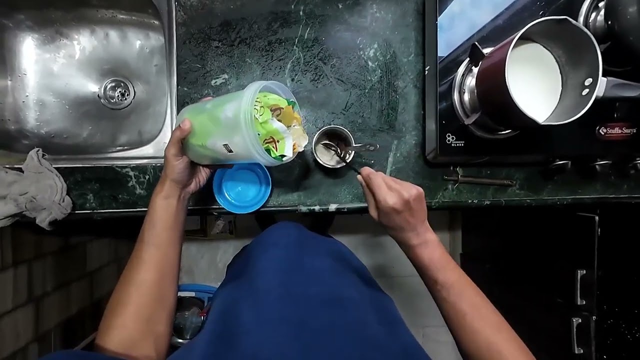 ASMR | How to make fast cozy coffee | POV Cooking | 🇮🇳