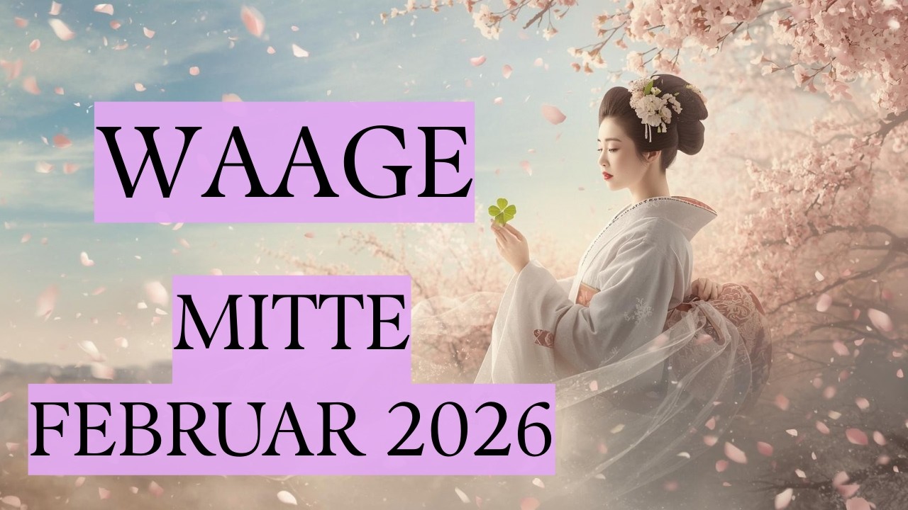 WAAGE - MITTE FEBRUAR 2026 - ETWAS WICHTIGES ZEIGT SICH DIR! IGNORIERE NICHT WAS DU SIEHST,!