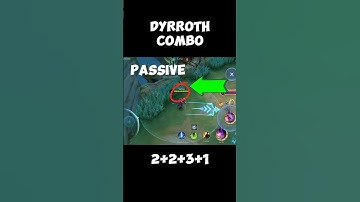 Dyrroth combo for beginners 🫂 #mobilelegendstoday #foryou #mlbb #mltoday #dyrroth