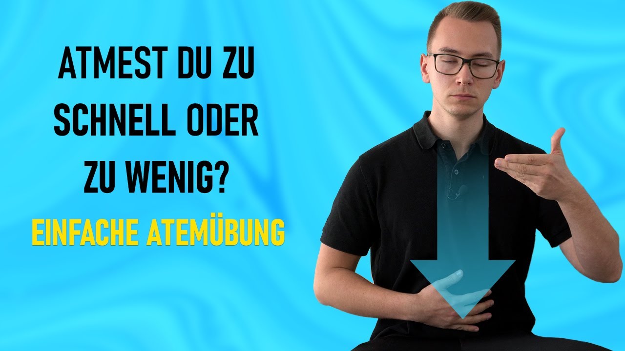Benommenheit, Schwindel, Übelkeit, Unruhe Einfache Atemübung für ...